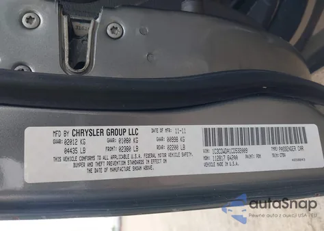 2012 Dodge Caliber Sxt z USA, uszkodzony, nr VIN 1C3CDWDA1CD532009